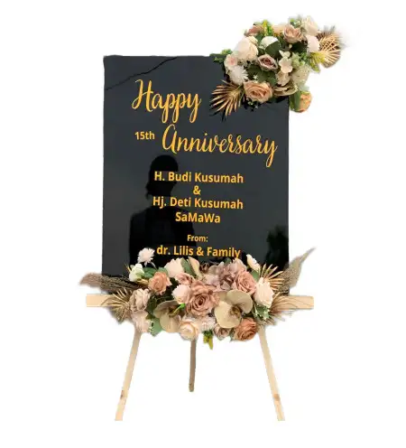 Papan Bunga Akrilik Krendetan